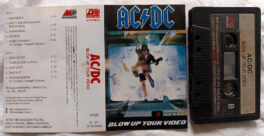 AC DC Blow up your video Audio Casssette