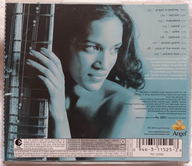 Anoushka Shankar Rise Audio cd