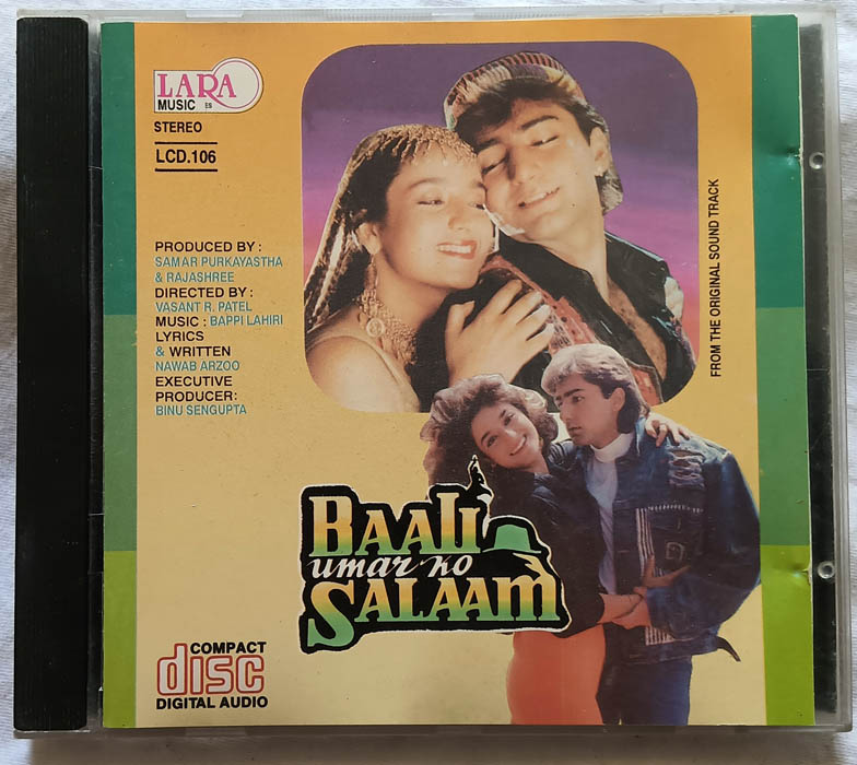 Baali Umar Ko Salaam Hindi Audio CD By Bappi Lahiri