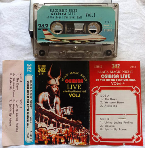 Black Magic Night Osibisa Live At The Royal Festival Hall Vol-1 Audio Cassette