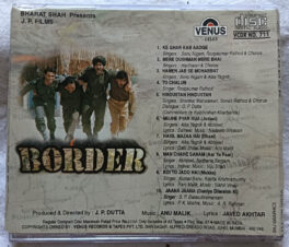 Border Hindi Film Audio Cd By Anu MaliK