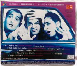 Dil Chahta Hai Hindi Audio CD By Shankar, Ehsaan, Loy