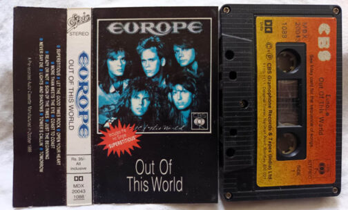 Europe Out of this world Audio Cassette