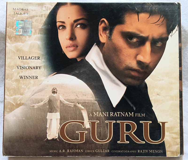 Guru Hindi Audio cd By A.R. Rahman