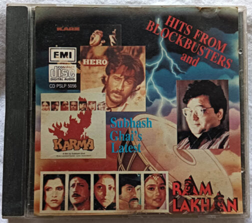 Hits From Bloackbusters Krz hero Karma Hindi Audio CD