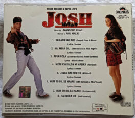 Josh Hindi Audio cd By Anu Malik