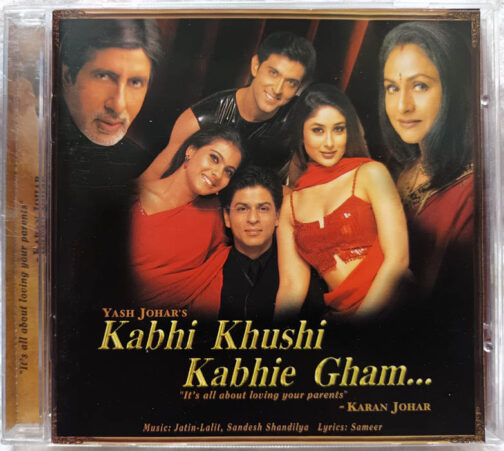 Kabhi Khushi Kabhi Gham Hindi Audio CD