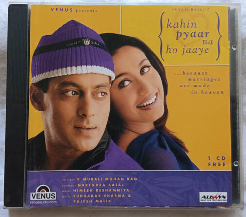 Kahin Pyaar na Ho Jaaye Hindi Audio CD By Himesh Reshammiya