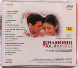 Khamoshi The Musical Hindi Audio CD By Jatin – Lalit