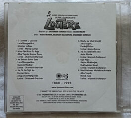 Lootere Hindi Film Audio Cd By Anand Milind