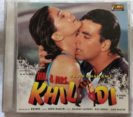 Mr. & Mrs. Khiladi Hindi Audio CD By Anu Malik