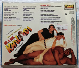 Mr. & Mrs. Khiladi Hindi Audio CD By Anu Malik