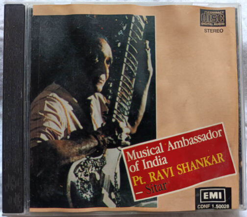 Musical Ambassador of india PT Ravi Shankar Sitar Audio cd