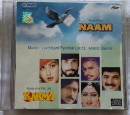 Naam – Karma Hindi Film Audio cd By Laxmikant Pyarelal