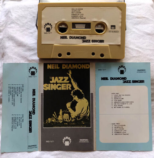 Neil Diamond Jazz Singer Audio Cassette