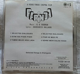 Parinda Hindi Audio Cd By R.D.Burman