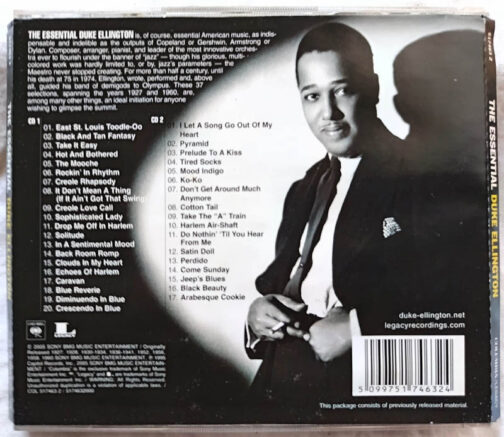 The Essential Duke Ellington Audio cd