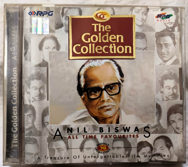 The Golden Collection Anul Biswas All Time Favourites Hindi Film Songs Audio CD