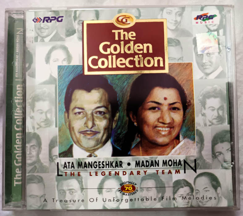 The Golden Collection Lata Mangeshkar Madan Mohan The Legendary Team Hindi Film Songs Audio CD