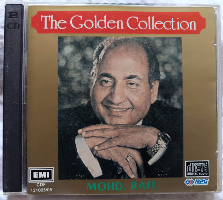 The Golden Collection Mohd Rafi Hindi Film Songs Audio CD