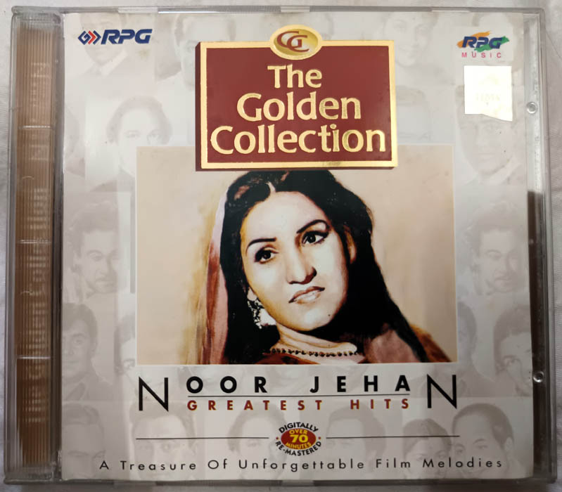 The Golden Collection Noor Jehan Greatest Hits Hindi Film Songs Audio CD