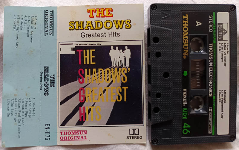 The Shadows Greatest Hits Audio Casssette