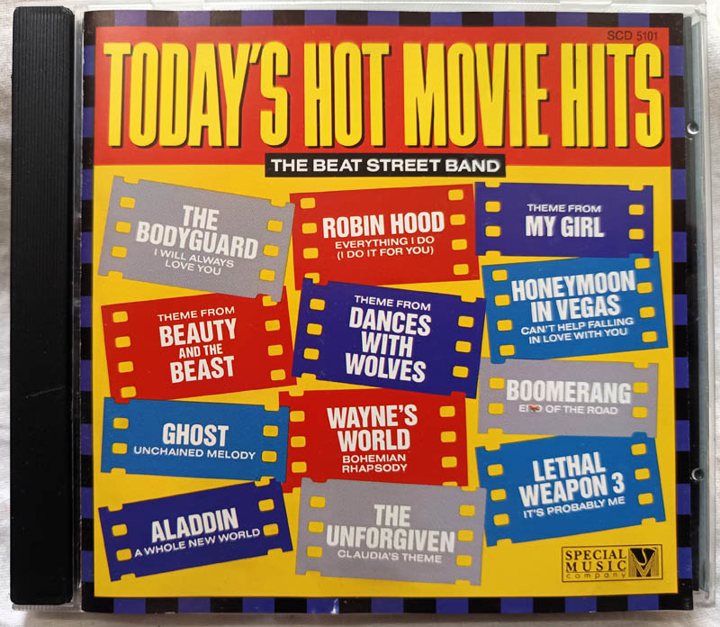 Todays hot moviw hits The Beat Street Band Audio cd