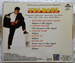 Yes Boss Hindi Audio cd By Jatin Lalit