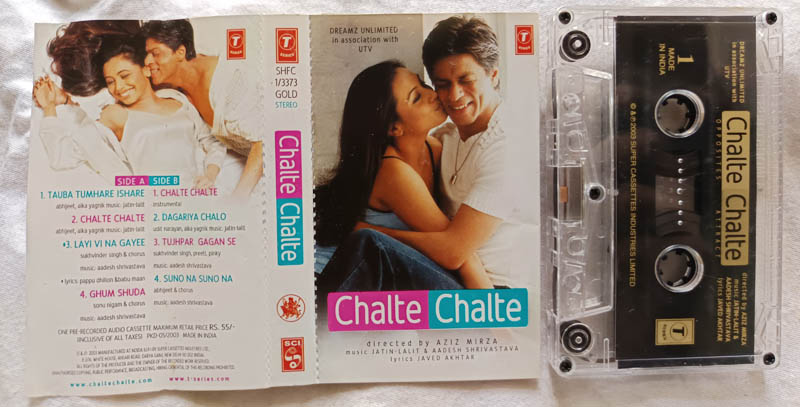 Chalte Chalte Hindi Audio Cassettes By Jatin Lalit