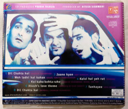 Dil Chahta Hai Hindi Audio CD By Shankar, Ehsaan, Loy