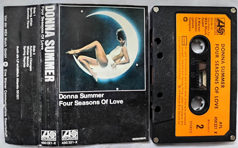 Donna Summer Four Seasons of Love Audio Cassette