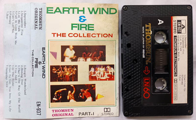 Earth Wind and Fire The Collection Part 1 Audio Cassette