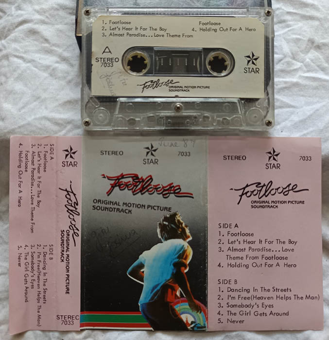 Foot Loose Soundtrack Audio Cassette