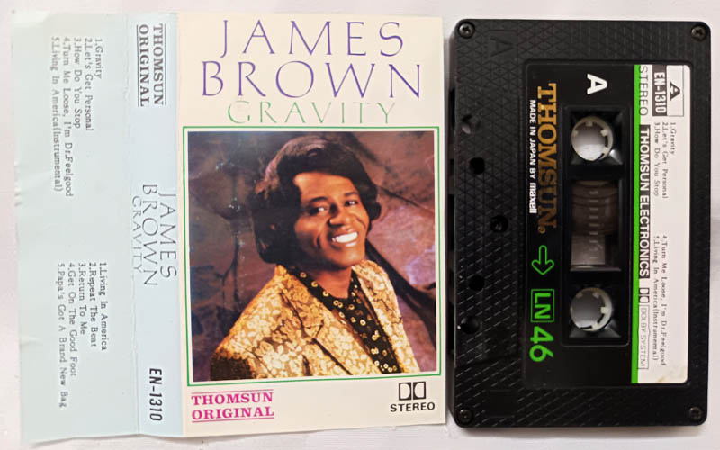 James Brown Gravity Audio Cassette