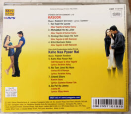 Kasoor – Kaho Naa Pyaar Hai Hindi Audio cd