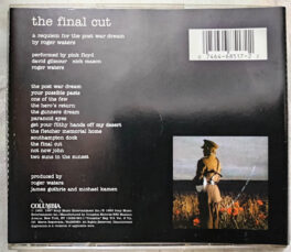 Pink Floyd the Final Cut Album Audio cd