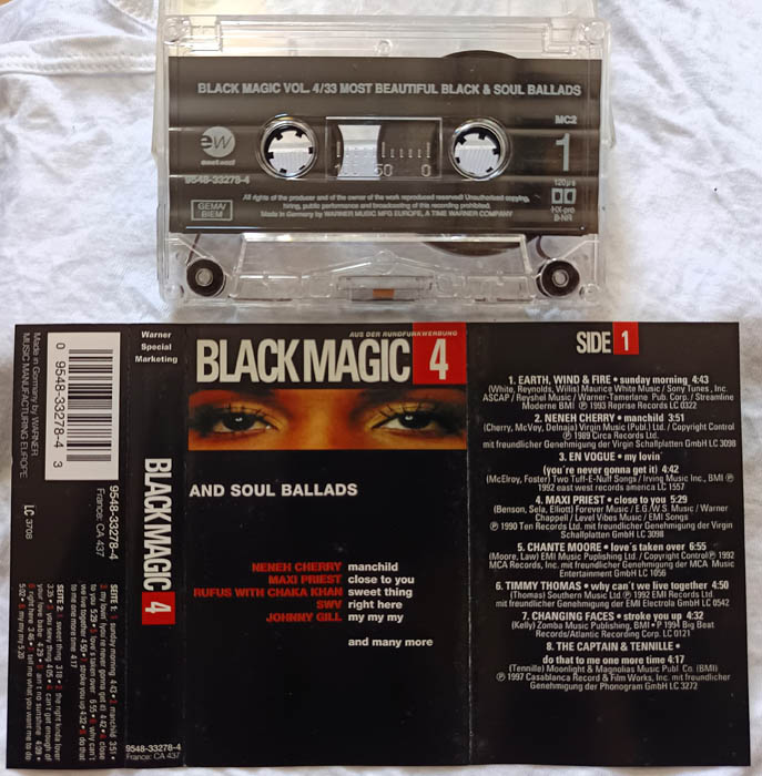 Black magic 4 and soul ballads Audio cassette
