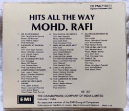 Hits All the way Mohd. Rafi Hindi Audio cd