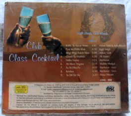 Jagjit Singh Asha Bhosle & Others Club Class Cocktail Audio cd