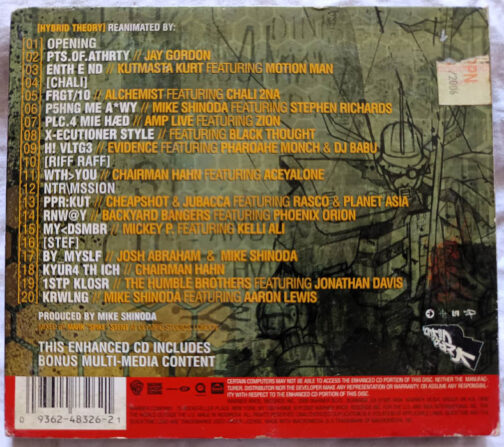 Linkin Parker Reanimation Album Audio cd
