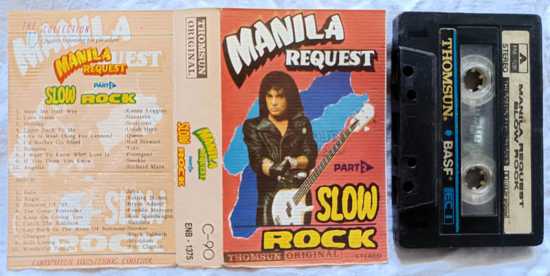 Manila Request Slow rock part 2 Audio Cassette