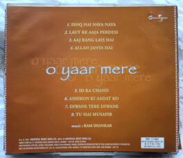 O yaar mere Ram Shankar Audio cd