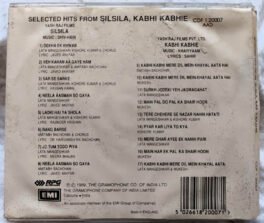 Silsila – Kabhi Kabhie Hindi Film Audio cd