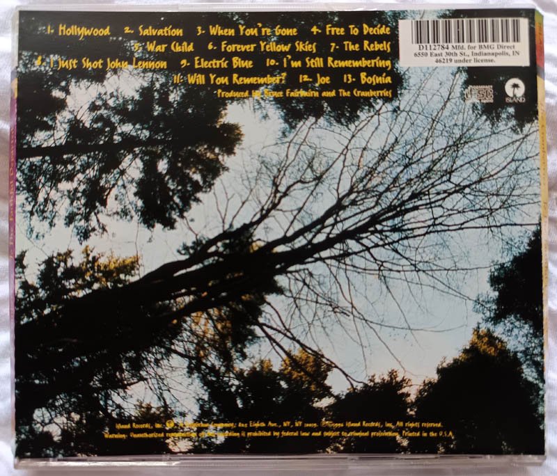 The Cranberries To The Faithful Departed Audio Cd