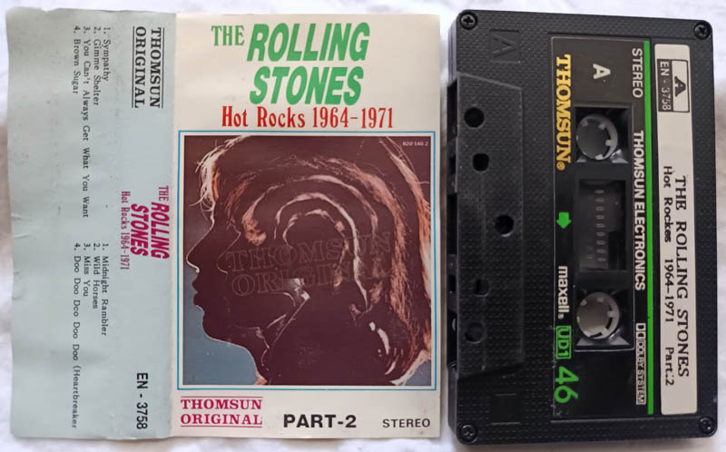 The Rolling Stones hot rock 1964 - 1971 part 2 Audio cassette