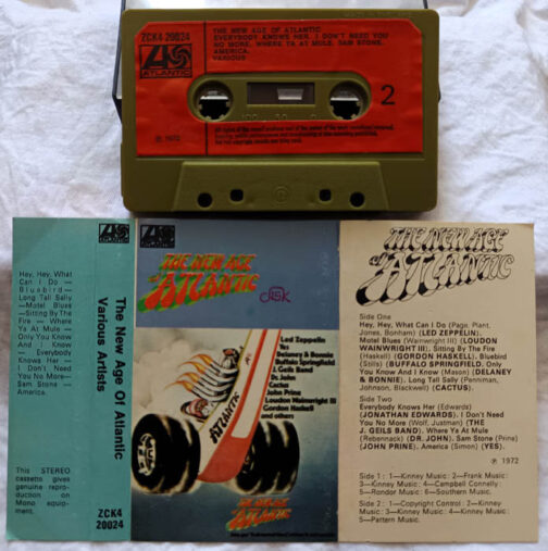 The new age of atlantic various artlsts Audio cassette