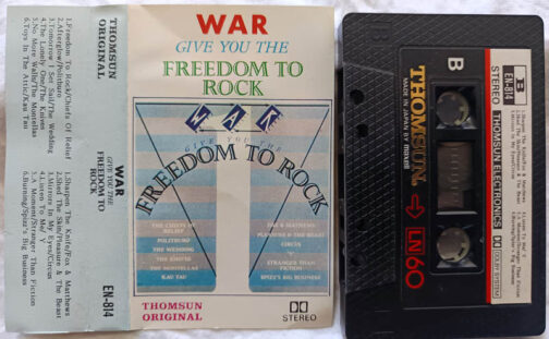War Give you the Freedom to rock Audio cassette