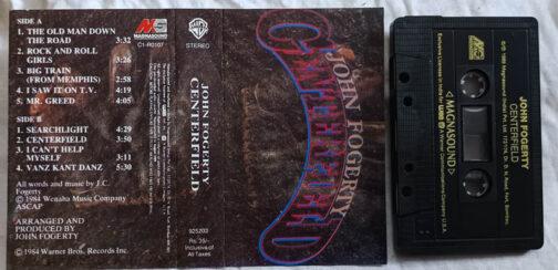 John Fogerty Centerfield Audio Cassette