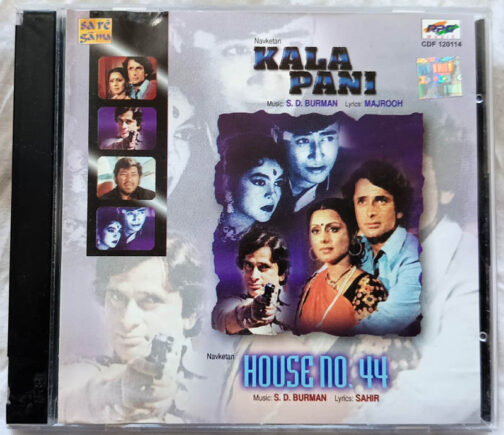 Kala Pani - House no 44 Hindi Audio cd By S D Burman