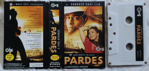 Pardes Hindi Audio Cassette By Nadeem Shravan